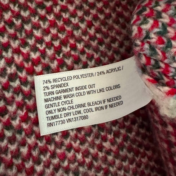 Target Holiday Crewneck Sweater A New Day Cream Blue Red Apres Ski Size XXL 2024 - Picture 7 of 9
